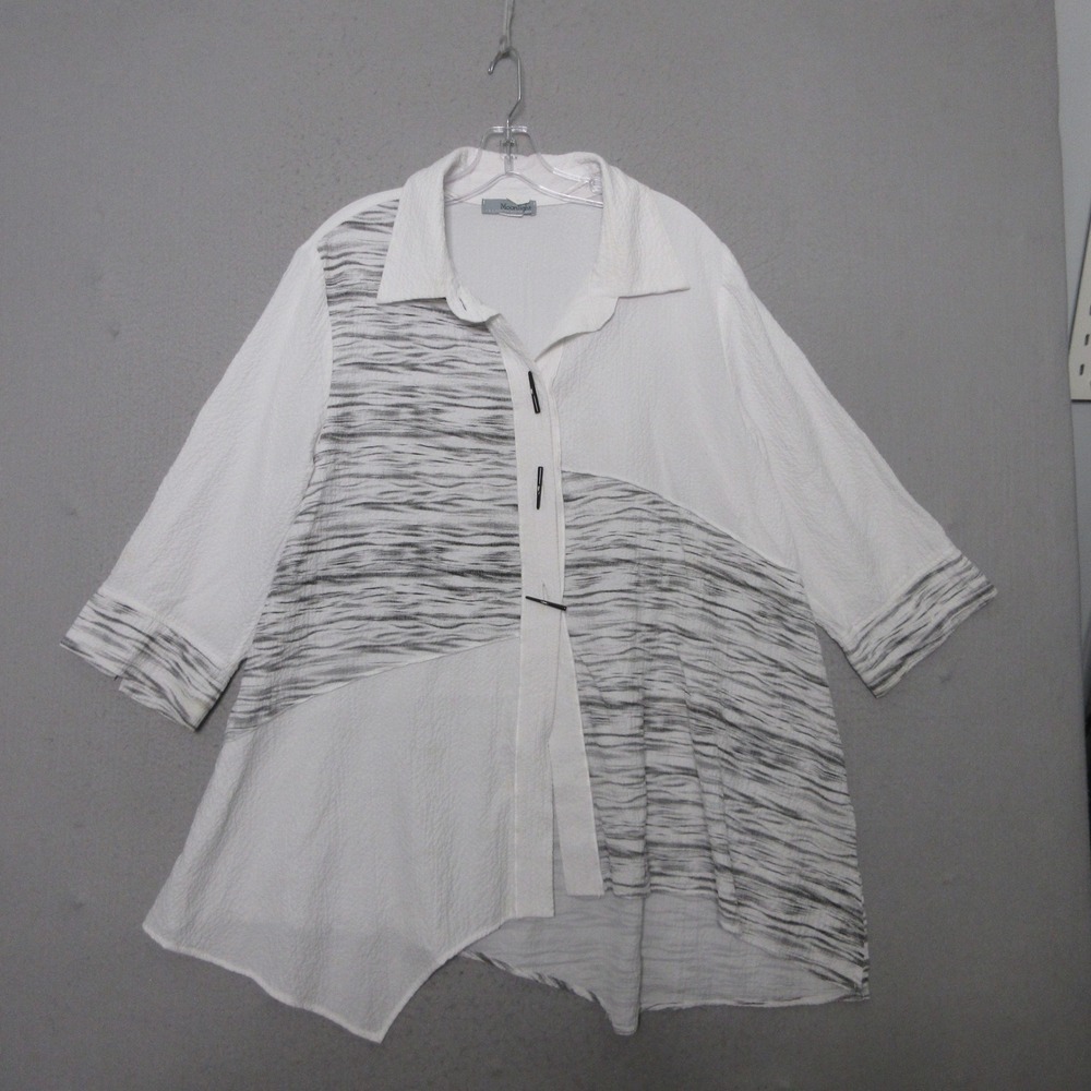 Moonlight Y&S Fashion Tunic Top Asymmetrical Lagenlook Textured Floyw Boho Art